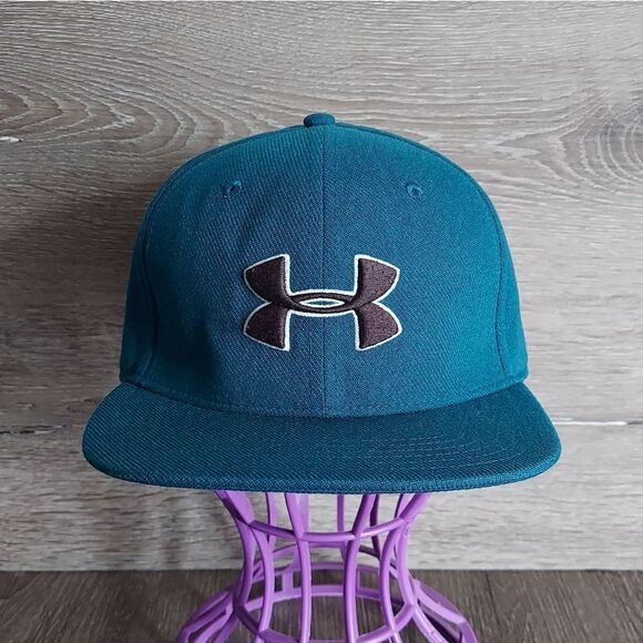 Under Armour Huddle 2.0 Techno Teal Snapback Hat - Picture 1 of 5